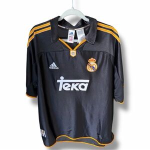 Real Madrid Black Away Jersey Adidas JW1992 Size L NEW w/ Tags TEKA Official